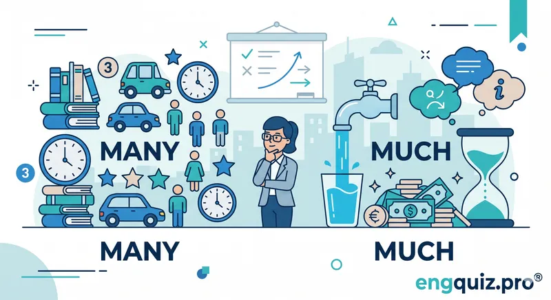 Much vs Many: Rules, Examples and Common Mistakes