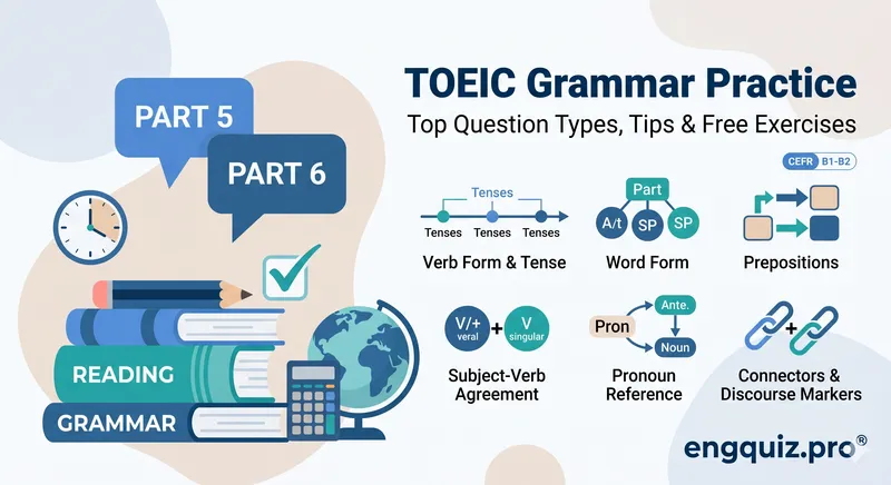 TOEIC Grammar Practice: Top Question Types, Tips & Free Exercises